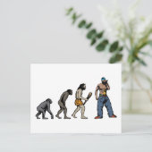 Hip Hop Postkarte (Stehend Vorderseite)
