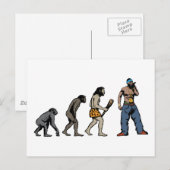 Hip Hop Postkarte (Vorne/Hinten)