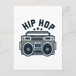 Hip Hop Postkarte