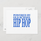 HIP HOP POSTKARTE (Vorne/Hinten)