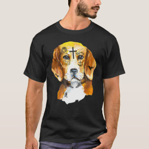 Hip Hop Rap Musik Tattoo I Liebe Mein Beagle Hund  T-Shirt
