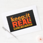 HIP HOP & RAP Sonderaufkleber Rechteckiger Aufkleber (Umschlag)