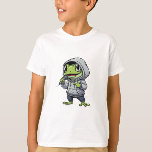 Hip-Hop-Rapper-Frosch-Kinder T-Shirt