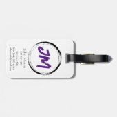 Hip Hop Rottweiler Gepäckanhänger (Rückseite horizontal)