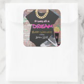 Hip Hop Rückwerfen Baby Duwer Gefallen Sticker (Tasche)