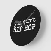 HIP HOP RUNDE WANDUHR (Winkel)