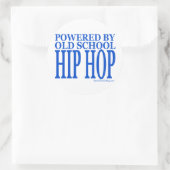 HIP HOP RUNDER AUFKLEBER (Tasche)