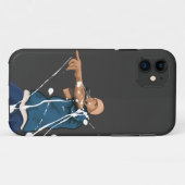 Hip Hop Sänger Case-Mate iPhone Hülle (Rückseite (Horizontal))