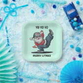 Hip Hop Santa Claus Pappteller (Party)