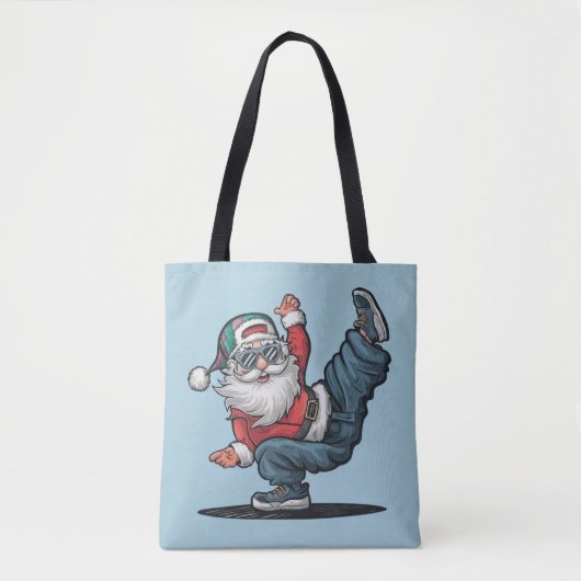 Hip Hop Santa Claus Tasche (Vorderseite)