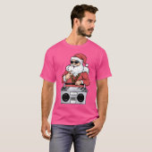 Hip Hop Santa Claus Tshirt Gangster Weihnachtsgetr (Vorne ganz)
