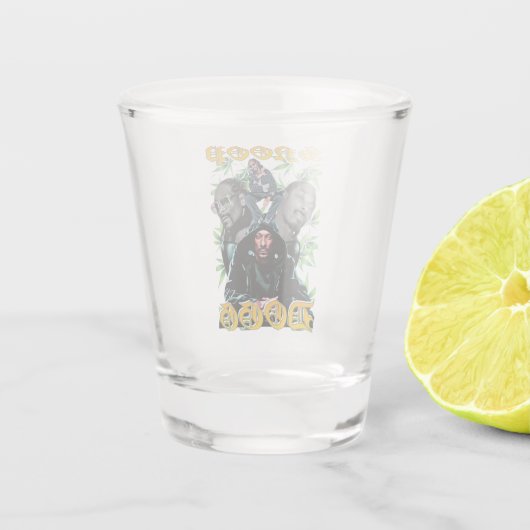 Hip Hop Schnapsglas (Rückseite)