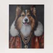 Hip Hop Shetland Sheepdog | Sheltie Puzzle (Vertikal)