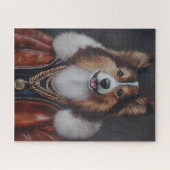 Hip Hop Shetland Sheepdog | Sheltie Puzzle (Horizontal)