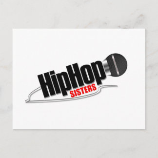HIP HOP SISTERS POSTCARD POSTKARTE