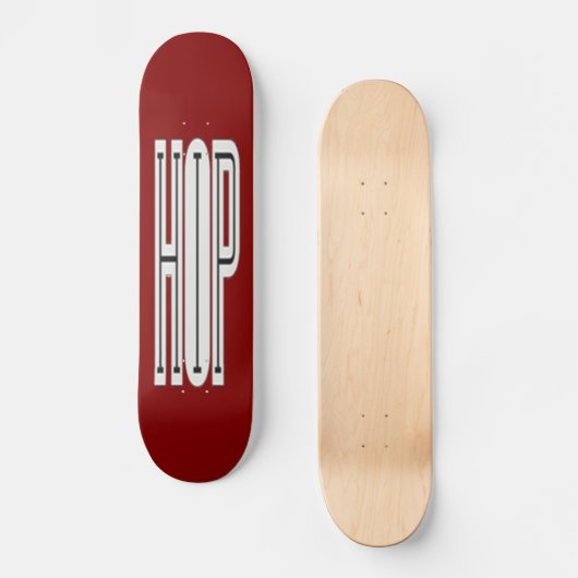 Hip Hop Skateboard (Vorderseite)