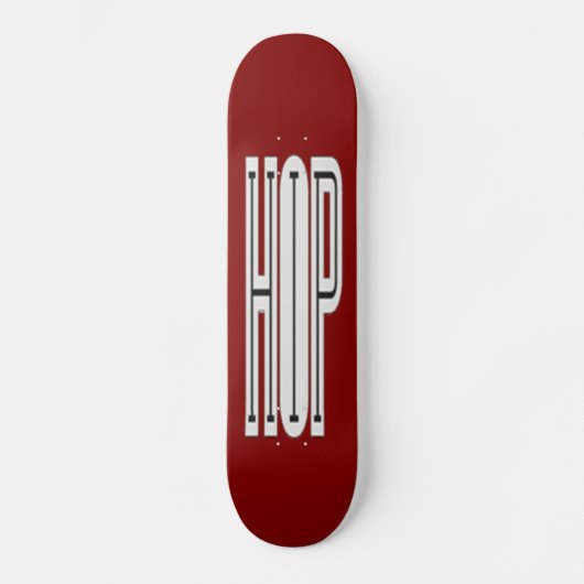 Hip Hop Skateboard (Vorderseite)