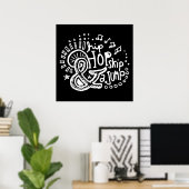 Hip Hop Skip Jump 2 Poster (Heimbüro)
