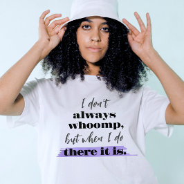 Hip Hop Song Texte Lavender Gray Typografie T-Shirt