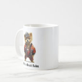 Hip Hop Spitz Tug Kaffee Tasse (Vorderseite Links)