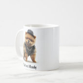 Hip Hop Spitz Tug Kaffee Tasse (Vorderseite Links)