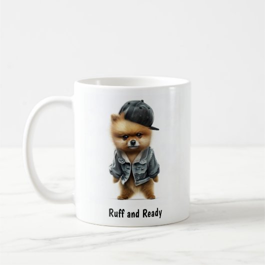 Hip Hop Spitz Tug Kaffee Tasse (Links)