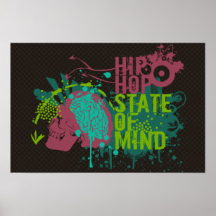 Hip Hop Staat des Geistes Poster