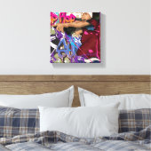 Hip Hop Star Leinwanddruck (Insitu (Schlafzimmer))