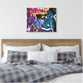 Hip Hop Star Leinwanddruck (Insitu (Schlafzimmer))
