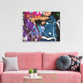 Hip Hop Star Leinwanddruck (Insitu (Wohnzimmer))