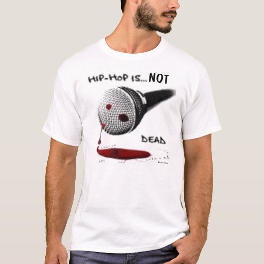 Hip-Hop/Statick Abnutzung T-Shirt (Vorderseite)