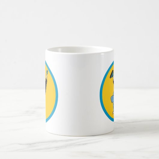 Hip Hop Street Art Tänzer Kaffeetasse (Mittel)