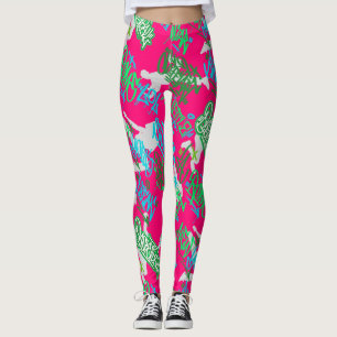 Hip Hop Street Arts Muster B Pink BG Leggings