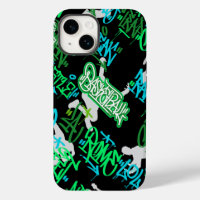 Hip Hop Street Arts Pattern Black BG