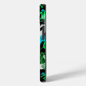 Hip Hop Street Arts Pattern Black BG Case-Mate iPhone Hülle (Rückseite / Links)