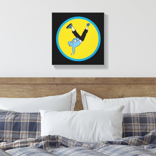Hip Hop Street Breakdancer Leinwanddruck (Insitu (Schlafzimmer))