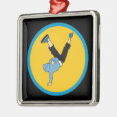 Hip Hop Street Stil moderne Tänzerin Ornament Aus Metall (Links)