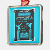 Hip Hop Tance Wettbewerb Ornament Aus Metall (Links)