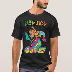 Hip Hop Tancing Break Dance Spring Summer Street P T-Shirt