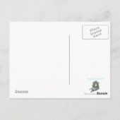 Hip Hop Tänzer Postkarte (Rückseite)