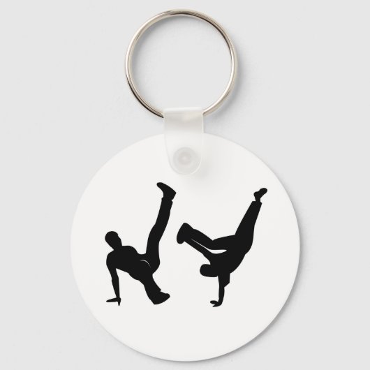Hip Hop Tänzer Schlüsselanhänger (Vorderseite)