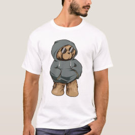 Hip Hop Teddy Bear Men T - Shirt