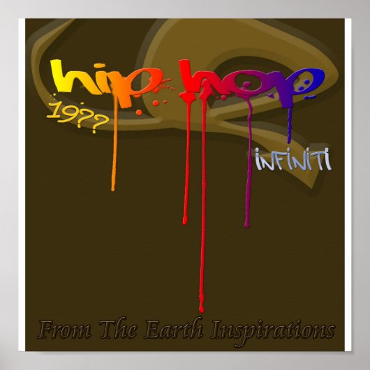 Hip Hop til Infiniti Poster (Vorne)
