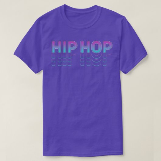 Hip Hop-Typ T-Shirt (Design vorne)