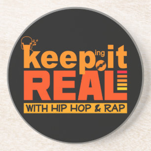 HIP-HOP und RAP-benutzerdefinierter Untersetzer