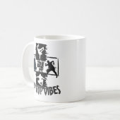 Hip Hop Vibes 2.w Kaffeetasse (Vorderseite Links)