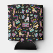 Hip Hop Vibes Retro aus den 90er Jahren gestaltete Dosenkühler (Rückseite)