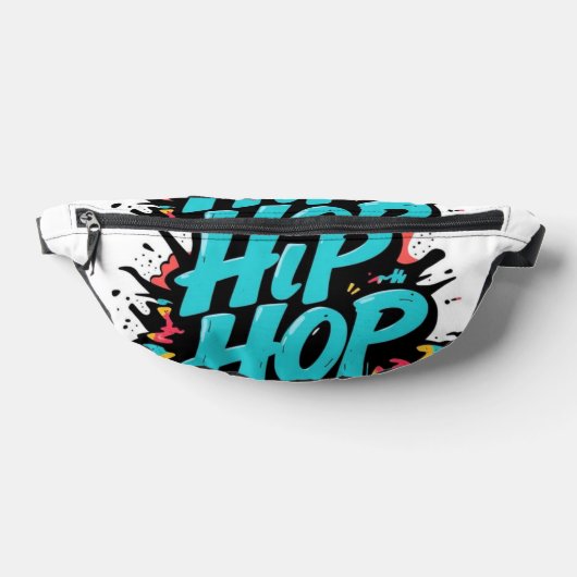 „Hip-Hop Vibes – Stimme der Straße“ Bauchtasche (Ablage )