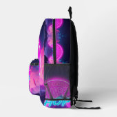 „Hip-Hop Vibes – Stimme der Straße“ Bedruckter Rucksack (Rechts)