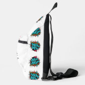 „Hip-Hop Vibes – Stimme der Straße“ Crossbody Bag (Rechts)